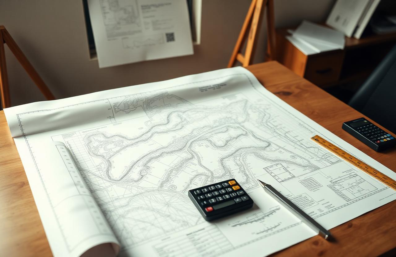 Approbation des plans topographiques